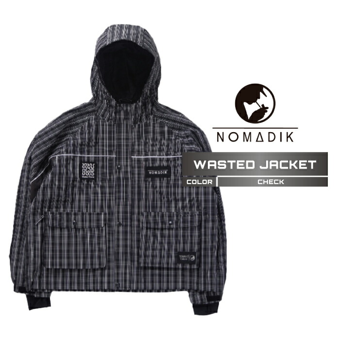 楽天市場】25-26 NOMADIK ノマディック スノボ ウェアー WASTED JACKET