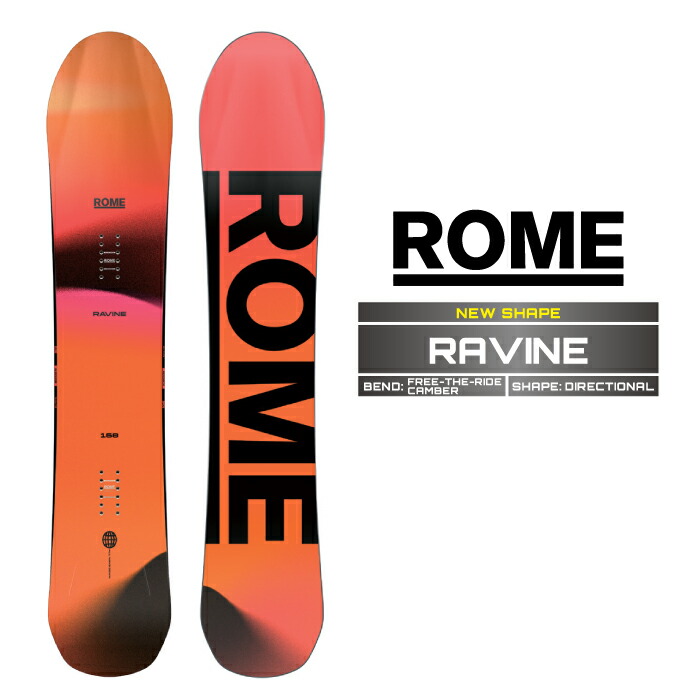 ROME SDS ローム RAVINE PRO ラヴィーン プロ 板 ROME SDS 24-25 ローム RAVINE PRO ラヴィーンプロ メンズ
