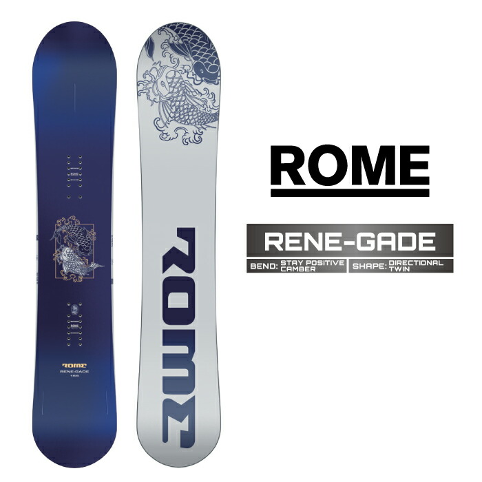 楽天市場】日本正規品 スノーボード 板 ローム ROME SDS RENE
