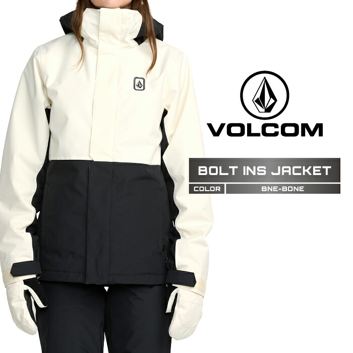 2025-26 VOLCOM BOLT INS JACKET Bone ボルコム スノーボード ウェア ジャケット レディース 25-26 日本正規品