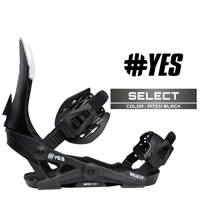 楽天市場】YES イエス スノーボード ビンディング Select 24-25 モデル