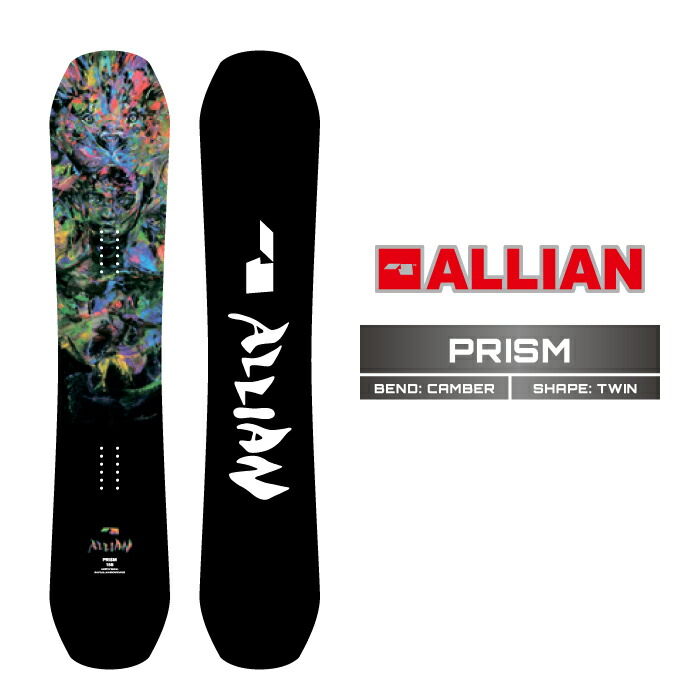2026-27 ALLIAN PRISM アライアン プリズム スノーボード 板 メンズ 26-27 日本正規品|Woven