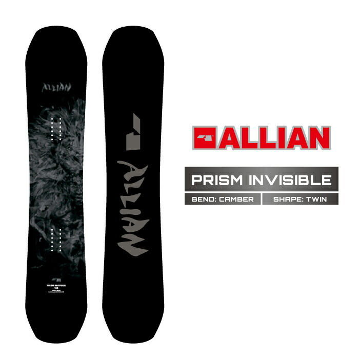 2026-27 ALLIAN PRISM INVISIBLE アライアン プリズム インビジブル スノーボード 板 メンズ 26-27 日本正規品｜Woven