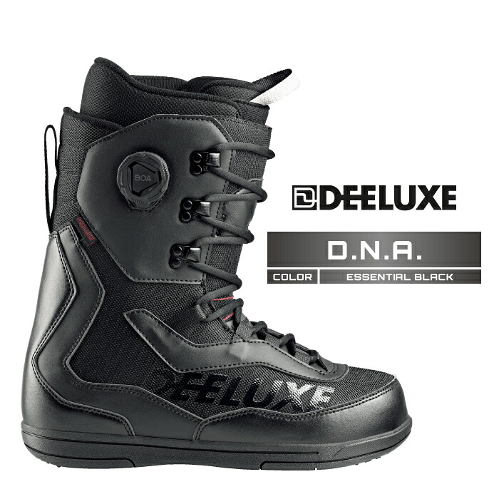2026-27 DEELUXE D.N.A. Essential Black ディーラックス ディーエヌエー スノーボード ブーツ メンズ レディース 26-27 日本正規品｜Woven