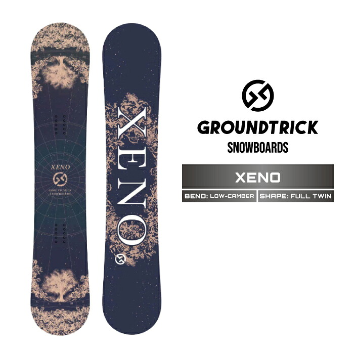 2026-27 GT SNOWBOARDS XENO ジーティ― グラウンドトリック ゼノ スノーボード 板 メンズ 26-27 日本正規品 58,080円