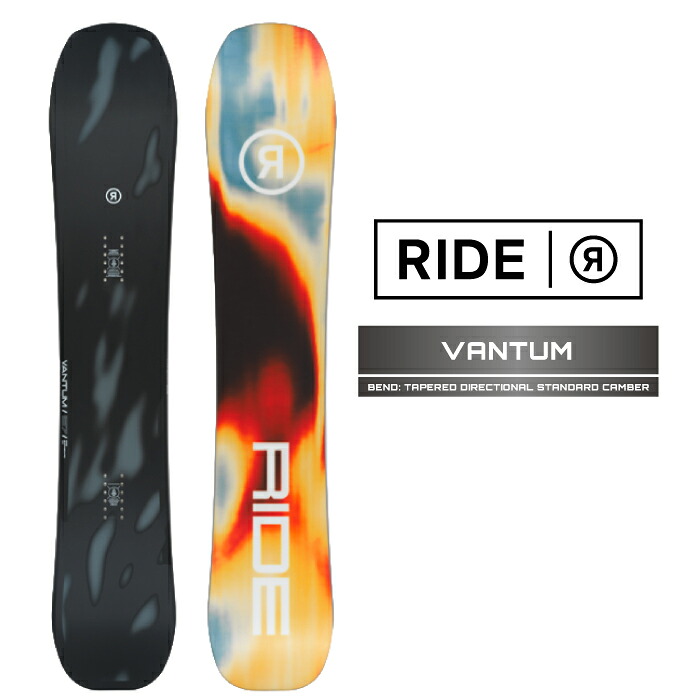 2026-27 RIDE VANTUM ライド バンタム スノーボード 板 メンズ レディース 26-27 日本正規品｜Woven