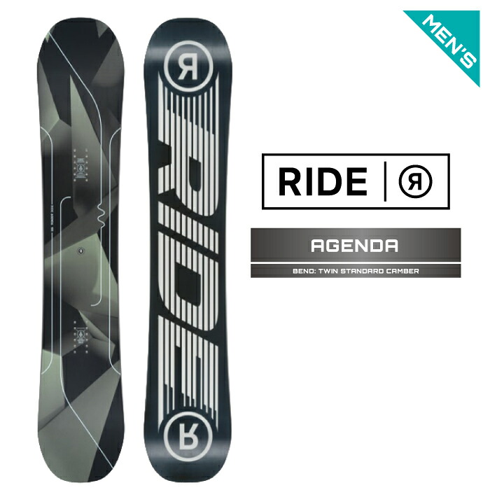2026-27 RIDE AGENDA ライド アジェンダ スノーボード 板 メンズ 26-27 日本正規品｜Woven