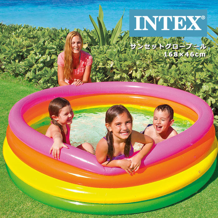 楽天市場】インテックス ビニールプール クリスタルブループール 147×33cm 家庭用プール INTEX Crystal Blue Pool ME- 7011 58426 : Woven