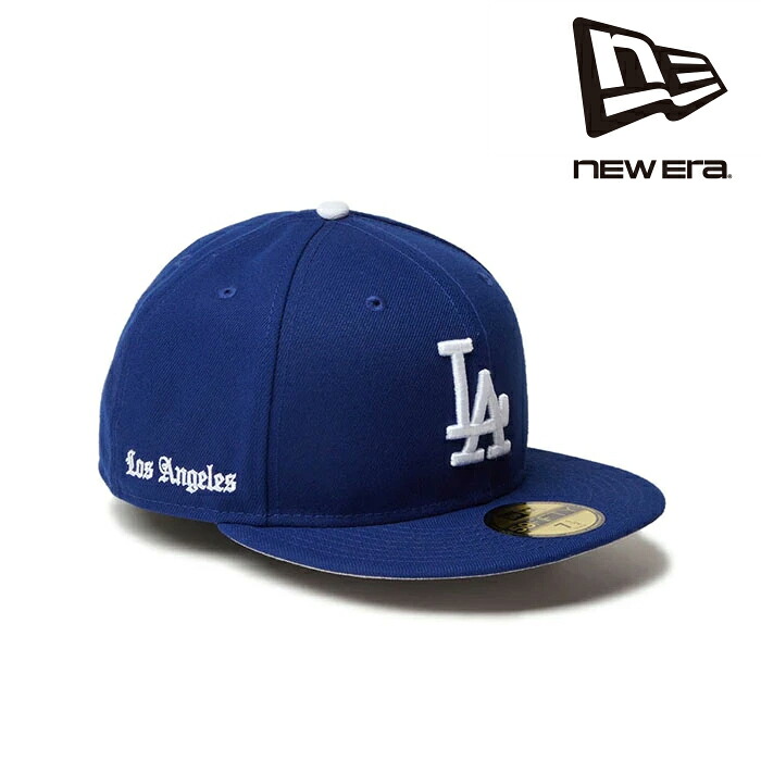 日本正規品 ニューエラ NEW ERA 59FIFTY MLB Old English ロサンゼルス・ドジャース ダークロイヤル 14307691 キャップ 帽子