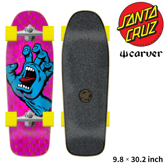 SANTA CRUZ X CARVER SKATEBOARDS サンタクルーズ カーバー