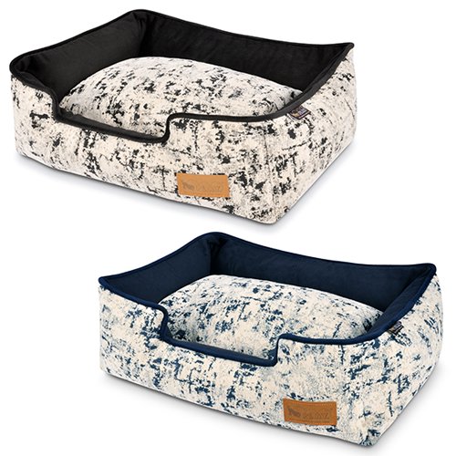 犬 猫 ペット用 寝具 スクエア ベッド スタイリッシュ オールシーズン 洗濯可能 あご乗せ 高品質P.L.A.Y. ラウンジベッド セレスチアル ORIGINAL COLLECTION プレイ|Franc&Mimi