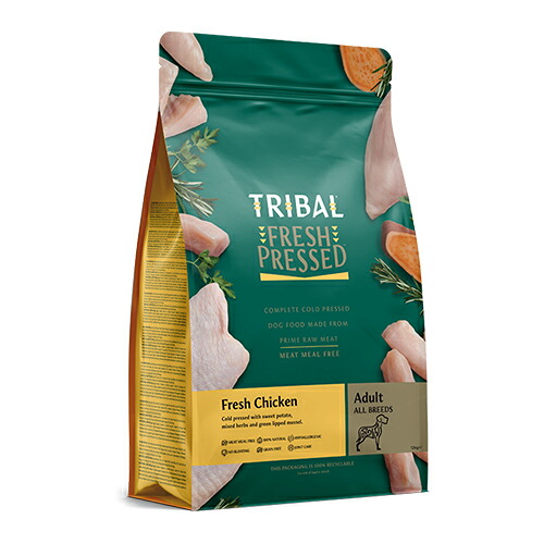 【TRIBAL】取り組みバル 生新しい意気地無し（400g / 2.5kg / 12kg）犬用 餌 ドッグフード 素っ気ない 羶肉食用粉不当て嵌める 禾穀類不当て嵌める 蝶つがい世話をする 組み入れる栄養物食