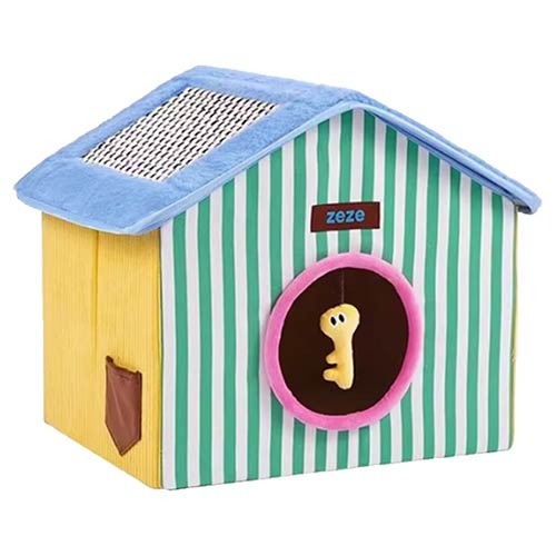 【zeze】NICE Box House / ゼゼ ナイスボックスハウス 犬用 愛玩動物住みか 小型犬 猫 折りたたみ 根もとすべり打ちきり付き添い人