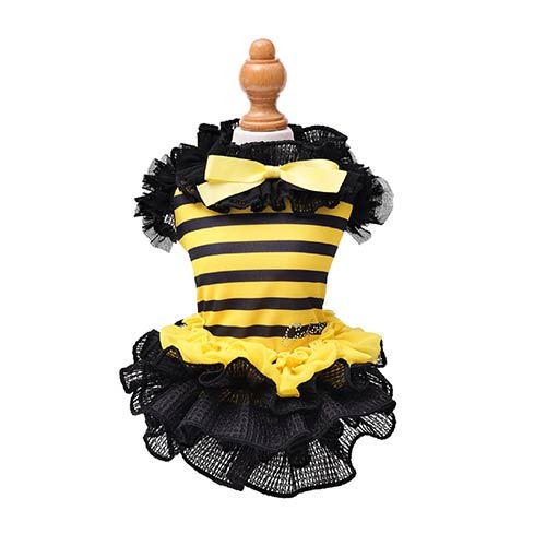 【GODPIVA】COOL FUNNY BEE衣裳［ゴッドピバ］犬用 ドッグウェア COOL原料品 メッシュ出どころ 間借り人