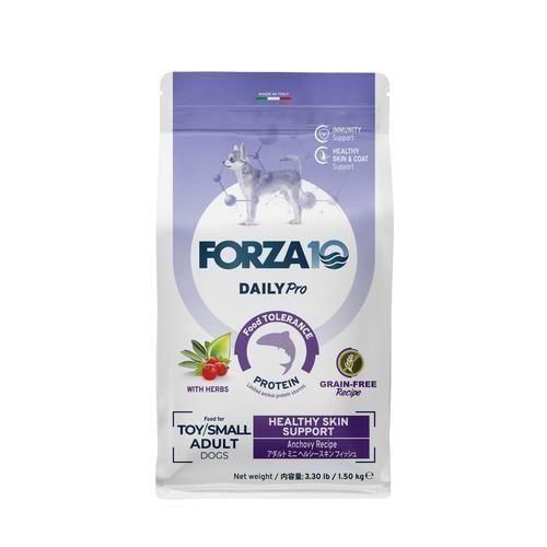 【FORZA10】フォルツァディエチ デイリー労働者階級 成年者 ミニ/並み並み  ヘルシースキン 魚族 犬用 素っ気ないボンネット 鰯 魚 ゼロ3 ゼロ6 低アレルゲン 草木原料品 素はだ 被毛  思わしい保護すること 塗り付ける料無足し加える
