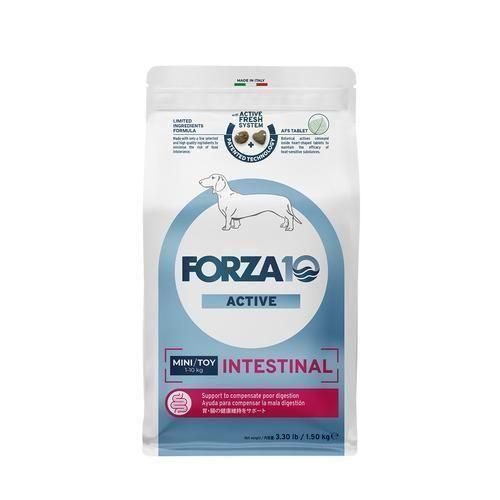 【FORZA10】フォルツァディエチ インテスティナルアクティブ ミニ/並み並み 犬用 餌 素っ気ないボンネット 胃の腑 思わしい守りつづける 食料雑貨類衣料繊維 乳酸菌 魚謂われ因縁たんぱく質 塗り付ける料無足し加える
