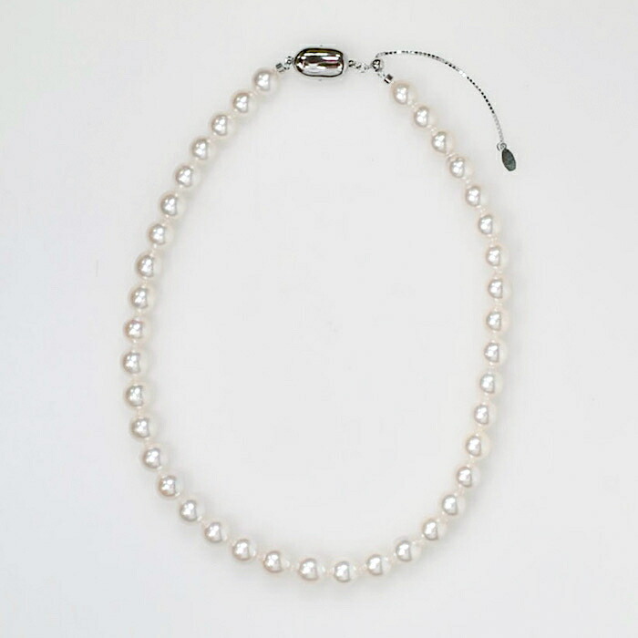 楽天市場】アコヤ真珠 ネックレス 10.0-10.8mm SV925 真科研鑑別書付