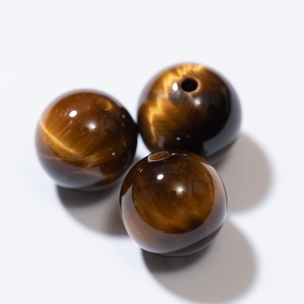 №3】天然石 虎目石タイガーアイ レッドタイガーアイ アメジスト 3点