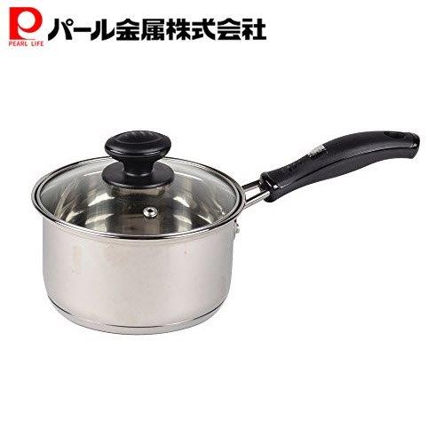 楽天市場】パール金属公式 片手鍋 14cm ステンレス製 ガラス蓋