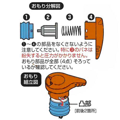 楽天市場 節約クック 圧力切替式 片手 圧力鍋用 おもり F 共通 H 8192 パール金属 パール金属オンラインストア