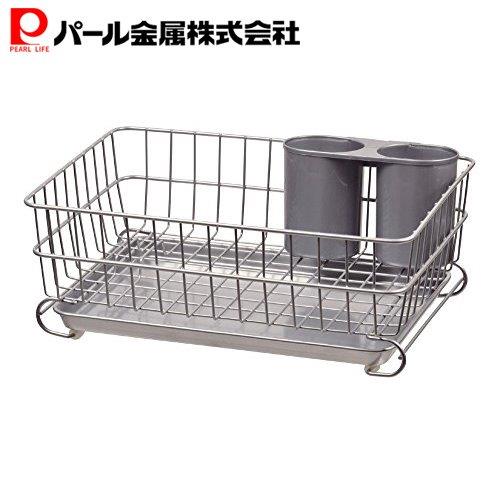 楽天市場 水切りかご 水切りラック 食器 ミニ シンプル ウェア Hw 7313 パール金属 パール金属オンラインストア