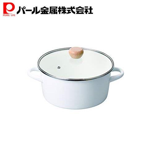 LAVA コンボ マジョリカホワイト 26cm ホーロー片手鍋 蓋付き LAVA コンボ マジョリカホワイト 26cm ホーロー片手鍋 蓋付き LAVA