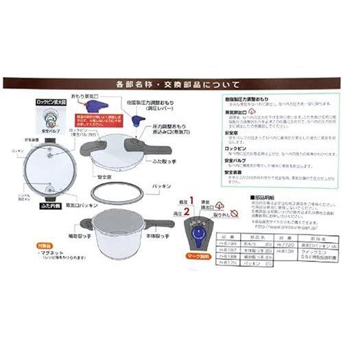 楽天市場 12時までに注文確定分はあす楽対応 圧力鍋 Ih対応 パール金属 3 5l ガス火対応 All熱源対応 クイックエコ 3層底 切り替え式 H 5040 圧力なべ ギフト レシピ付き 5合炊き パール金属オンラインストア