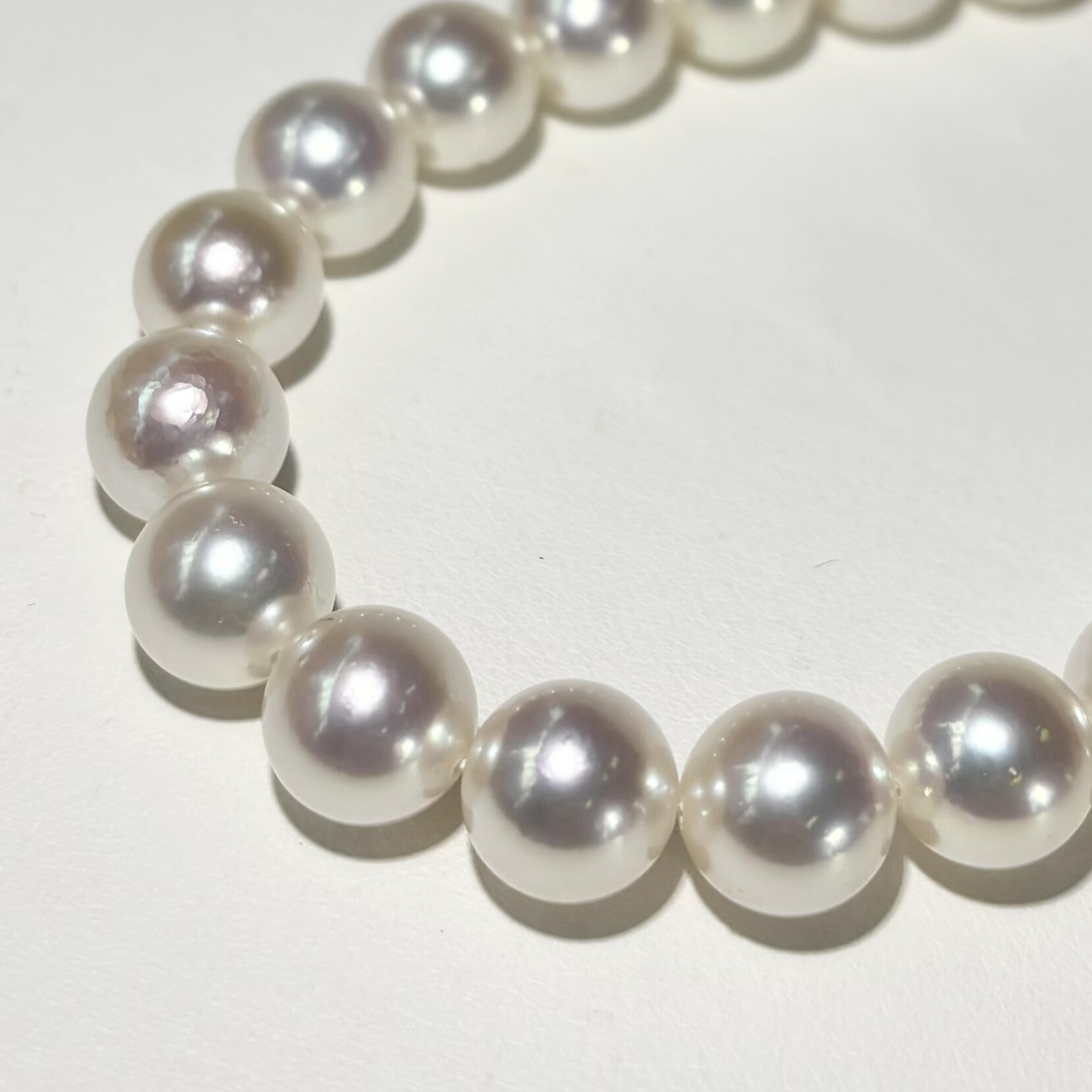 6点セット　あこや真珠　アコヤ　パールネックレス　ブルーグレー　ピンク　ホワイト 6点セット あこや真珠 アコヤ パールネックレス ブルーグレー