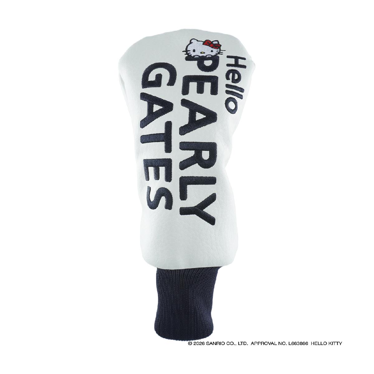 パーリーゲイツ　PEARLY GATES　HELLO KITTY ヘッドカバー UT用