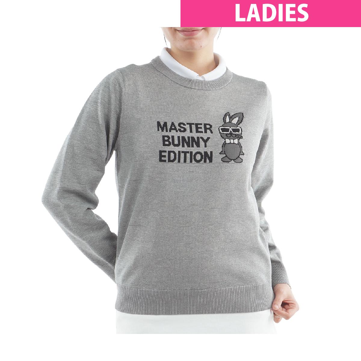 マスターバニーエディション　MASTER BUNNY EDITION　スワギークルーネックセーター　 レディス