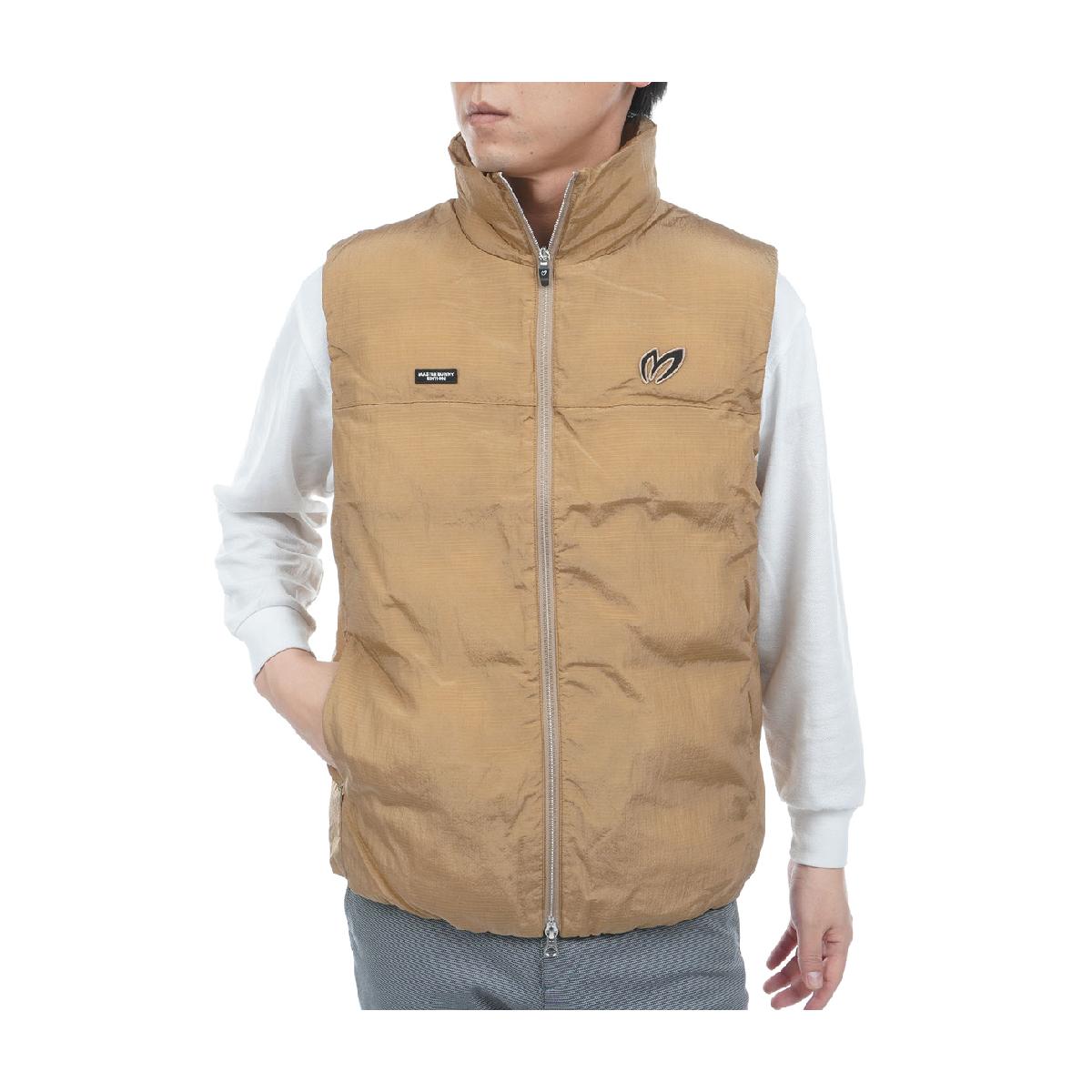 パーリーゲイツ　マスターバニー　ダウンジャケット　中綿　アウター　レディース　L パーリーゲイツ マスターバニー ダウンジャケット 中綿 ニット メンズ