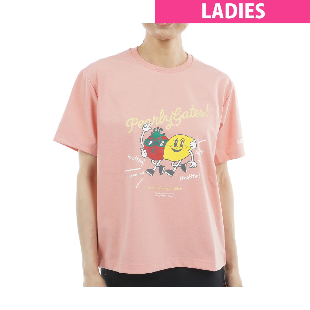 パーリーゲイツ　PEARLY GATES　MVS 天竺半袖Tシャツ　 レディス