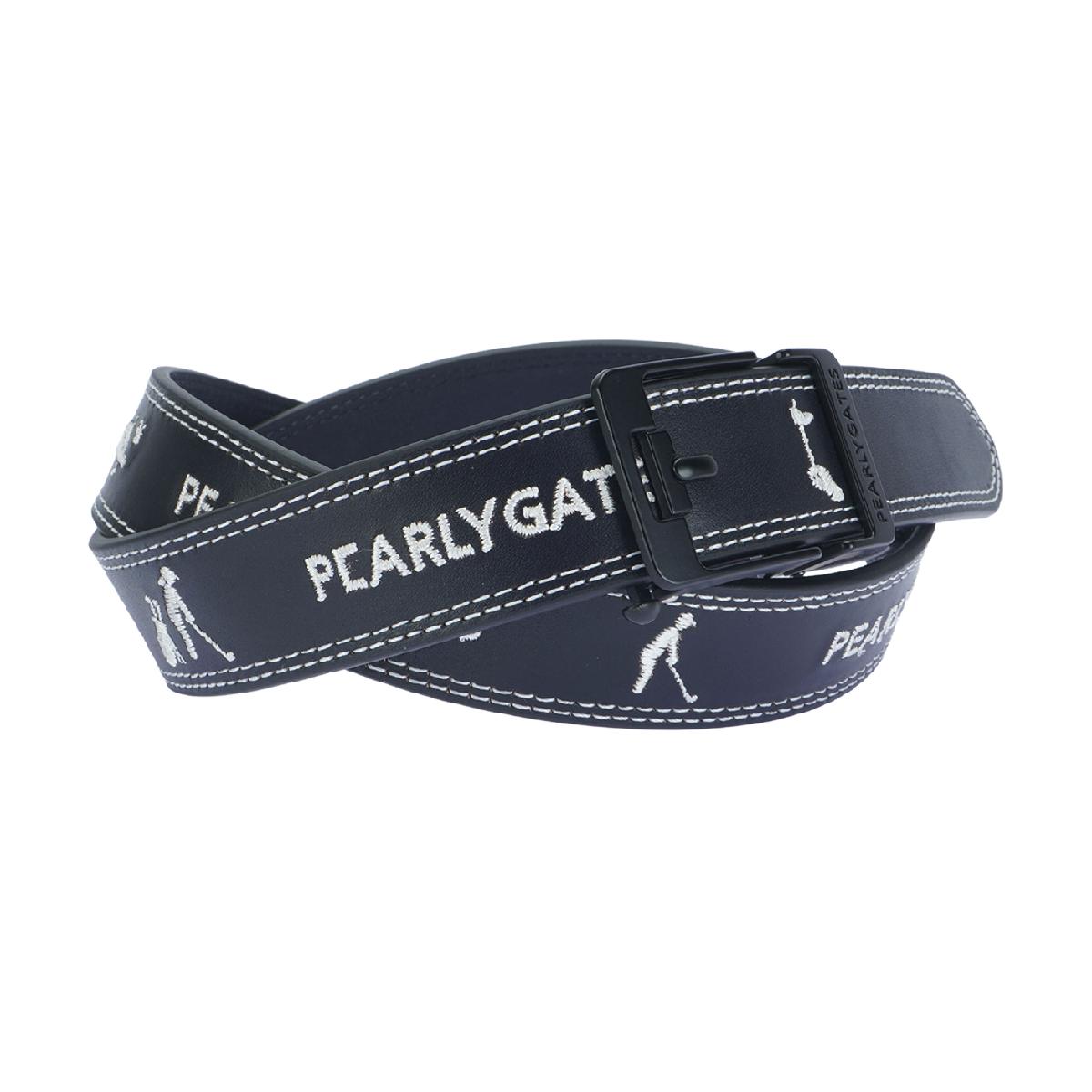 パーリーゲイツ PEARLY GATES ゴルフプレイヤー柄フリーバックルベルト