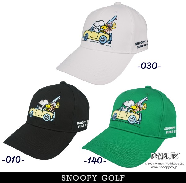 パーリーゲイツ【SNOOPY】 SNOOPY ワッペン フラットブリムキャップ パーリーゲイツ【SNOOPY】 SNOOPY ワッペン フラットブリム