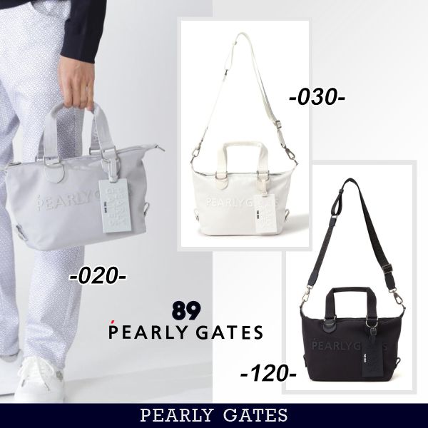 【ＮEW】PEARLY GATES パーリーゲイツ ≪THE GOLF BAG！≫フライングラビット メッシュポーチ/ロゴジャガードショルダー付き トート型カートバッグ＝High-End Model＝ 053-6981211/26AF【正規品】【Luxury】