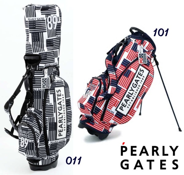 楽天市場 New Pearlygates 星条旗 Seriesパーリーゲイツ 星条旗 総柄スタンドバッグ053 C Usagara パーリーゲイツ By ゴルフウェーブ