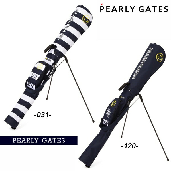【ＮEW】PEARLY GATES パーリーゲイツ≪PG is PG≫ ”BE YOURSELF.”セルフスタンドバッグ＜46in相応う＞≪肩先 \u0026 ボンネット付≫053-6984427/26A【置き目品】
