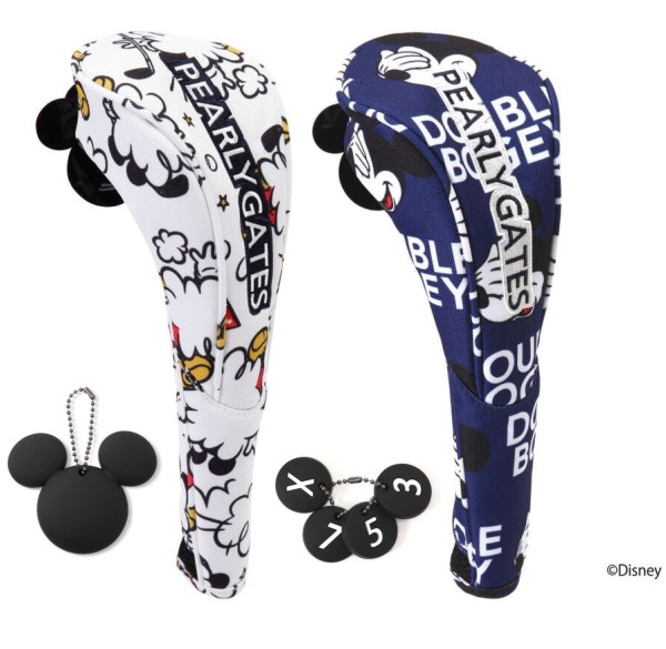 New Pearly Gates パーリーゲイツミッキーマウス総柄ヘッドカバーフェアウェイウッド用 Mickeyシルエットチャーム付053 21d Mickey Series Lojascarrossel Com Br