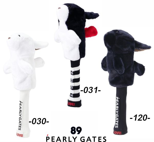 【NEW】PEARLY GATES パーリーゲイツ\u003cBR\u003e≪LOVE GOLF！≫フライングラビットソフトボア/マスコットヘッドカバードライバー用＜460竓相応うひな形＞053-6984216/26A【定め事品】