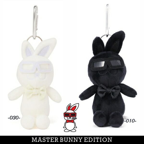 【NEW】マスターバニーbyパーリーゲイツ\u003cBR\u003eMASTER BUNNY EDITION＝one color＝\u003cBR\u003eSWAGGY BUNNY＜ダーティーラビット＞\u003cBR\u003eボアマスコット型 パターカバーキャッチャー\u003cBR\u003eカラビナ付き添い人 758-6184311/26A【定め事品】