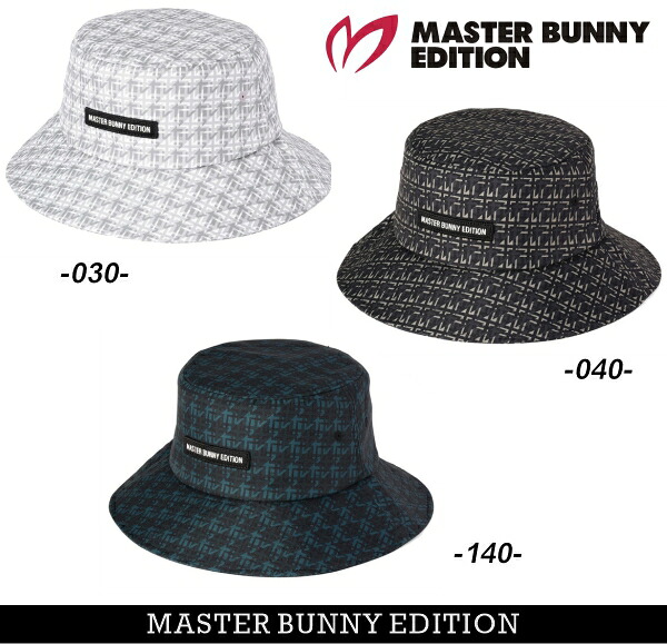 【楽天市場】【NEW】マスターバニーbyパーリーゲイツMASTER BUNNY EDITION 総柄ハット758-6287008/26C【正規 ...