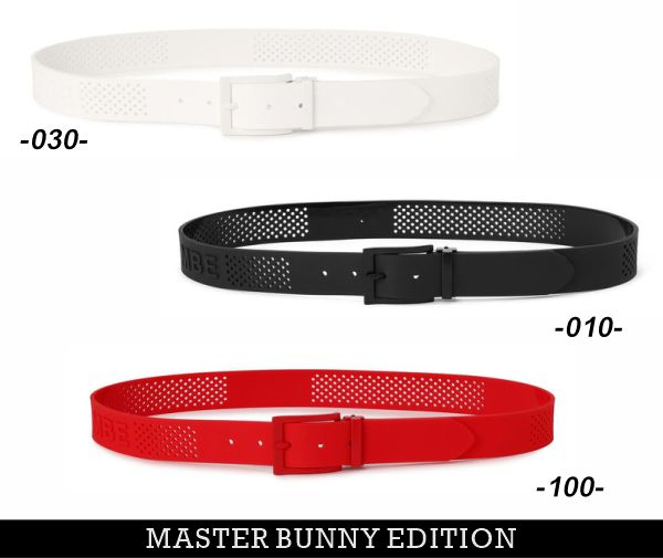 【NEW】マスターバニーbyパーリーゲイツ\u003cBR\u003eMASTER BUNNY EDITION ”MBE 凸ロゴタイプ”\u003cBR\u003ePVCパンチング つや消し調胴締め758-6182501/26B【置き目品】