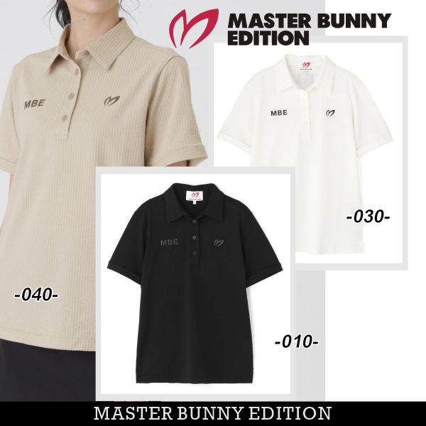 【NEW】マスターバニーbyパーリーゲイツMASTER BUNNY EDITION レディース涼!サッカー生地で爽やかな半袖シャツ 759-6160602/26B【正規品】|パーリーゲイツ by ゴルフウェーブ
