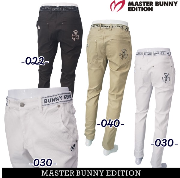 楽天市場】【PREMIUM CHOICE】マスターバニーbyパーリーゲイツMASTER BUNNY EDITION  ニューサークルロゴハニカムドビーストレッチメンズパンツ758-3131207/23AF : パーリーゲイツ by ゴルフウェーブ