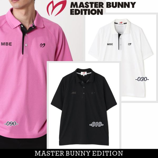 【NEW】マスターバニーbyパーリーゲイツ MASTER BUNNY EDITION メンズ 格子ジャガード半袖ポロシャツ 758-6160303/26A【正規品】