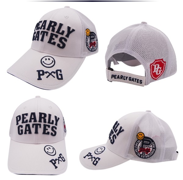 楽天市場 Web限定 Pearly Gates P G Smile Meshパーリーゲイツp Gスマイル Web限定 メッシュキャップ 641 0987015 20b Pg Edition P G パーリーゲイツ By ゴルフウェーブ