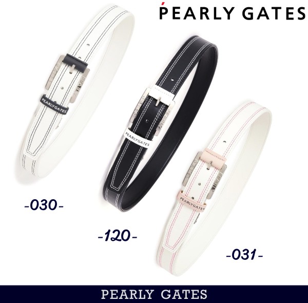 PEARLY GATES ゴルフベルト 2色セット 楽天市場】PEARLY GATES パーリーゲイツシンボリックな2段ロゴ