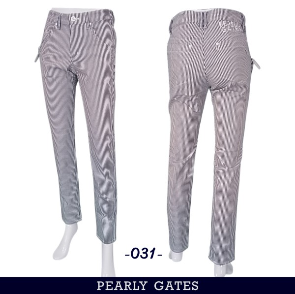 Pearly Gates パーリーゲイツ　花柄　スウェットパンツ　レディース　0 中古 レディース パーリーゲイツ PEARLY GATES パンツ 0(S) 白