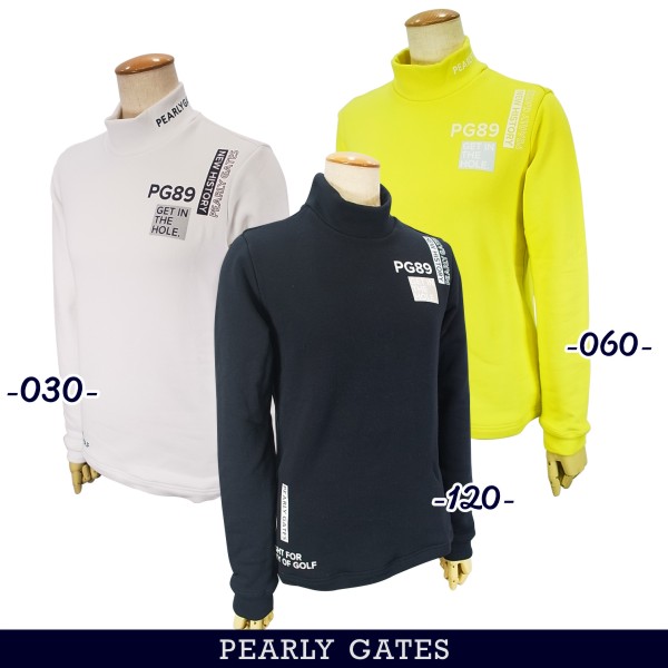 楽天市場】【NEW】PEARLY GATES パーリーゲイツコットンストレッチ裏毛 レディース長袖モックシャツハイネックカットソー=MADE IN  JAPAN=055-5166006/24D【正規品】 : パーリーゲイツ by ゴルフウェーブ
