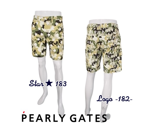 PEARLY GATES - 新品 パーリーゲイツ ロゴカモフラージュ柄